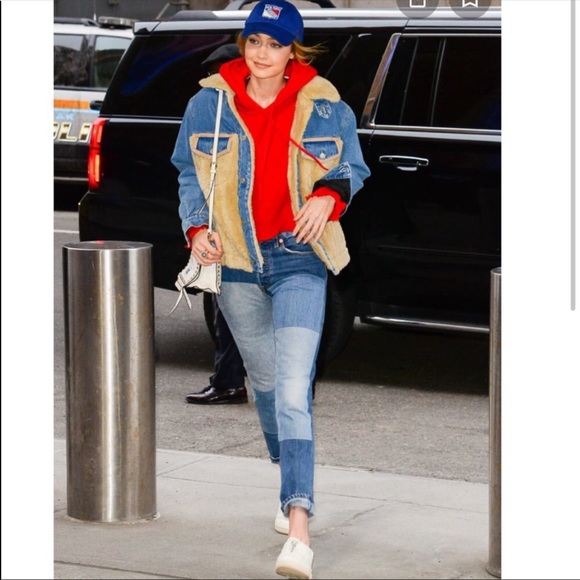 Re/Done Levi’s High Rise Ankle Crop patchwork 27😍 - Picture 3 of 8